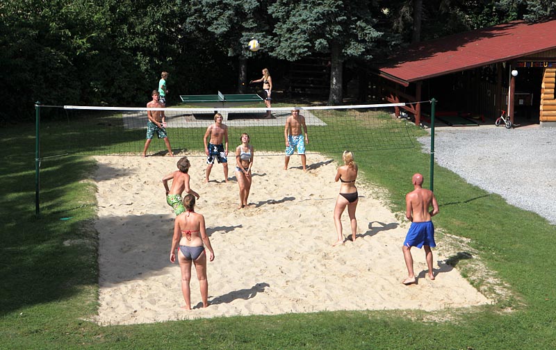 Beach volejbalové hřiště